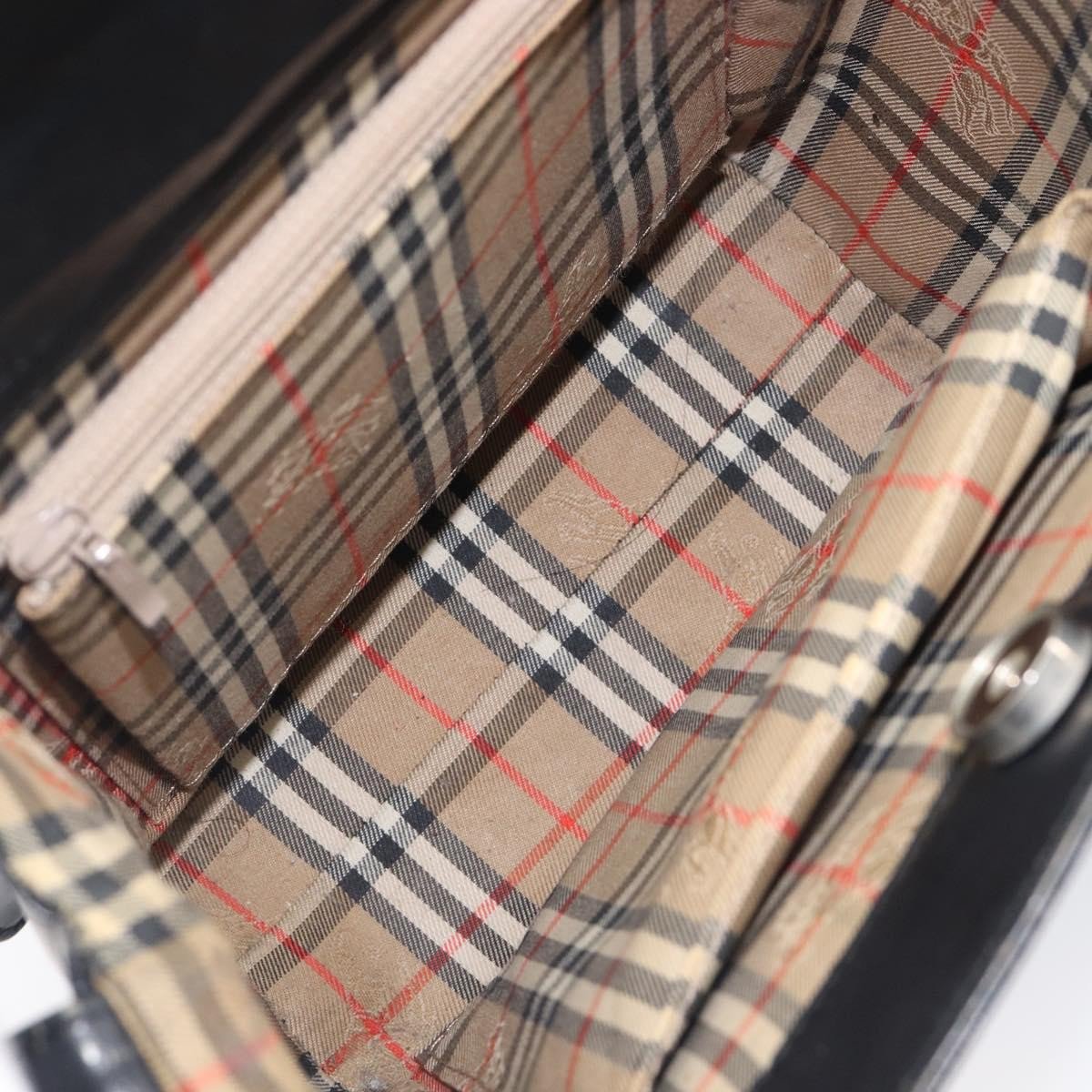 Burberry Nova Check Canvas and Leather