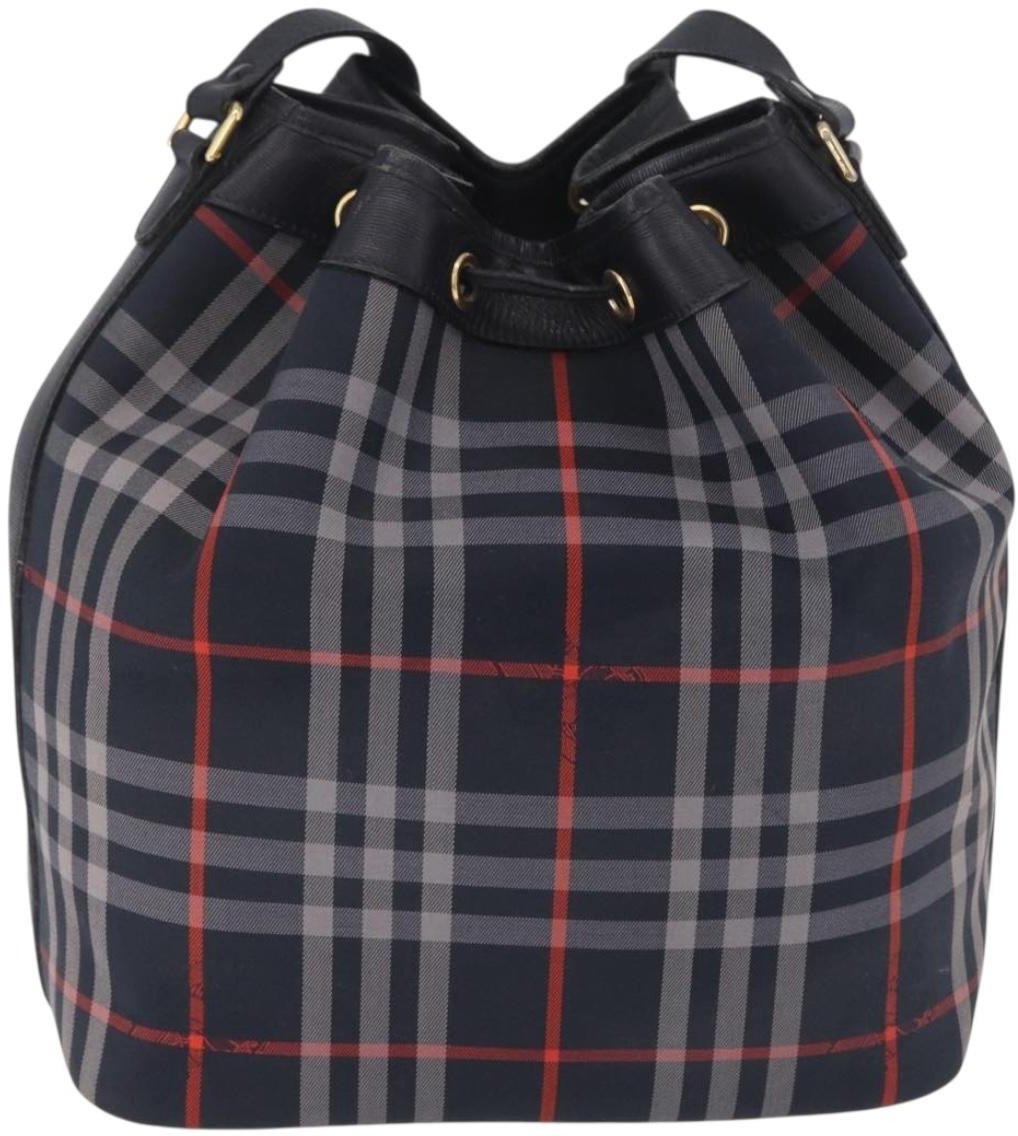 Burberry Nova Check Shoulder Bag Canvas