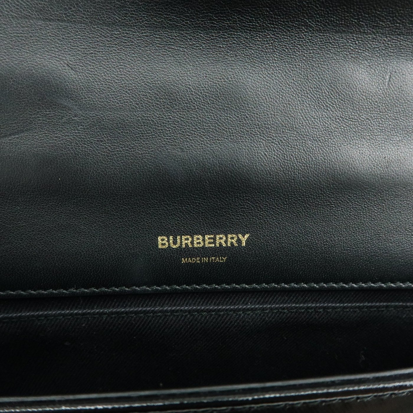 Burberry Lola Clutch on Chain Quilted Leather