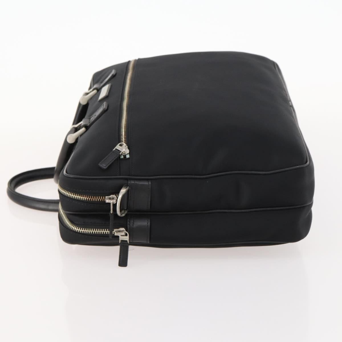 Burberry Front Zip Pocket Convertible Leather Large