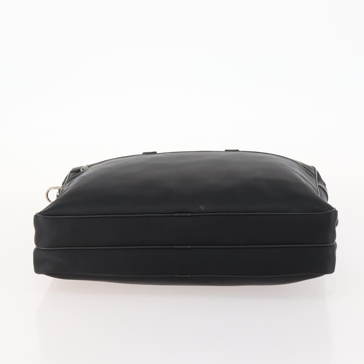 Burberry Front Zip Pocket Convertible Leather Large