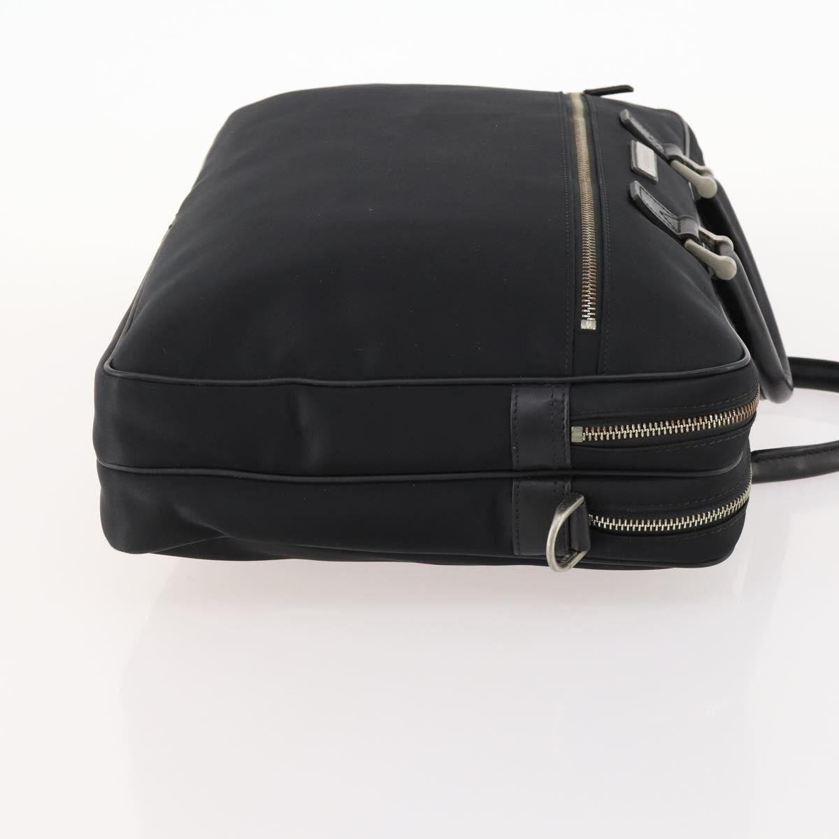 Burberry Front Zip Pocket Convertible Leather Large