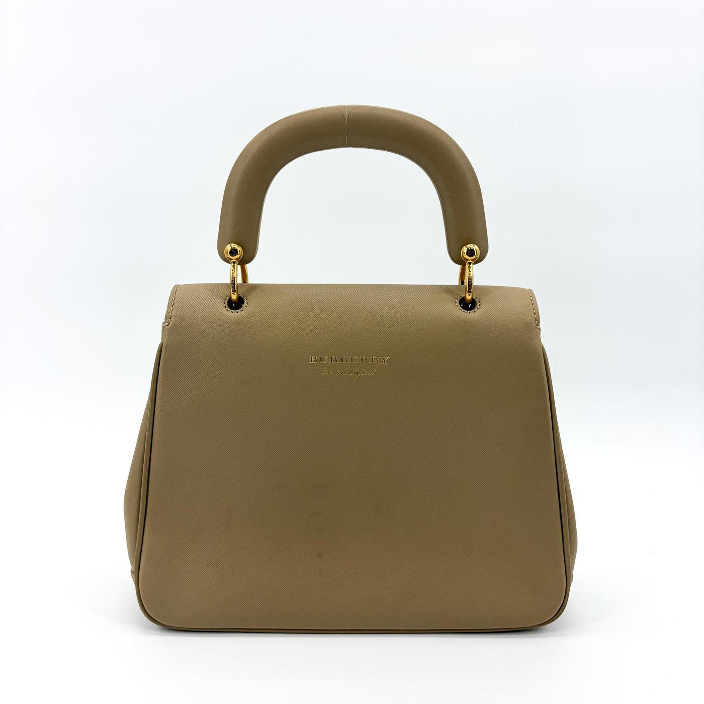 Burberry DK88 Top Handle Leather Medium