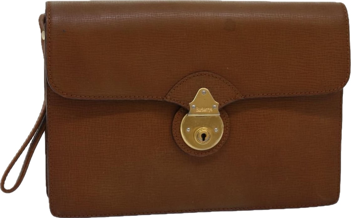 Burberry Vintage Vintage Check Coated Canvas Small