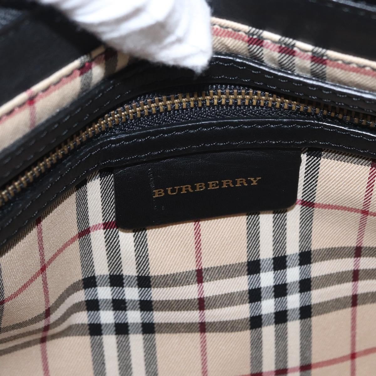 Burberry Vintage Vintage Check Coated Canvas Small