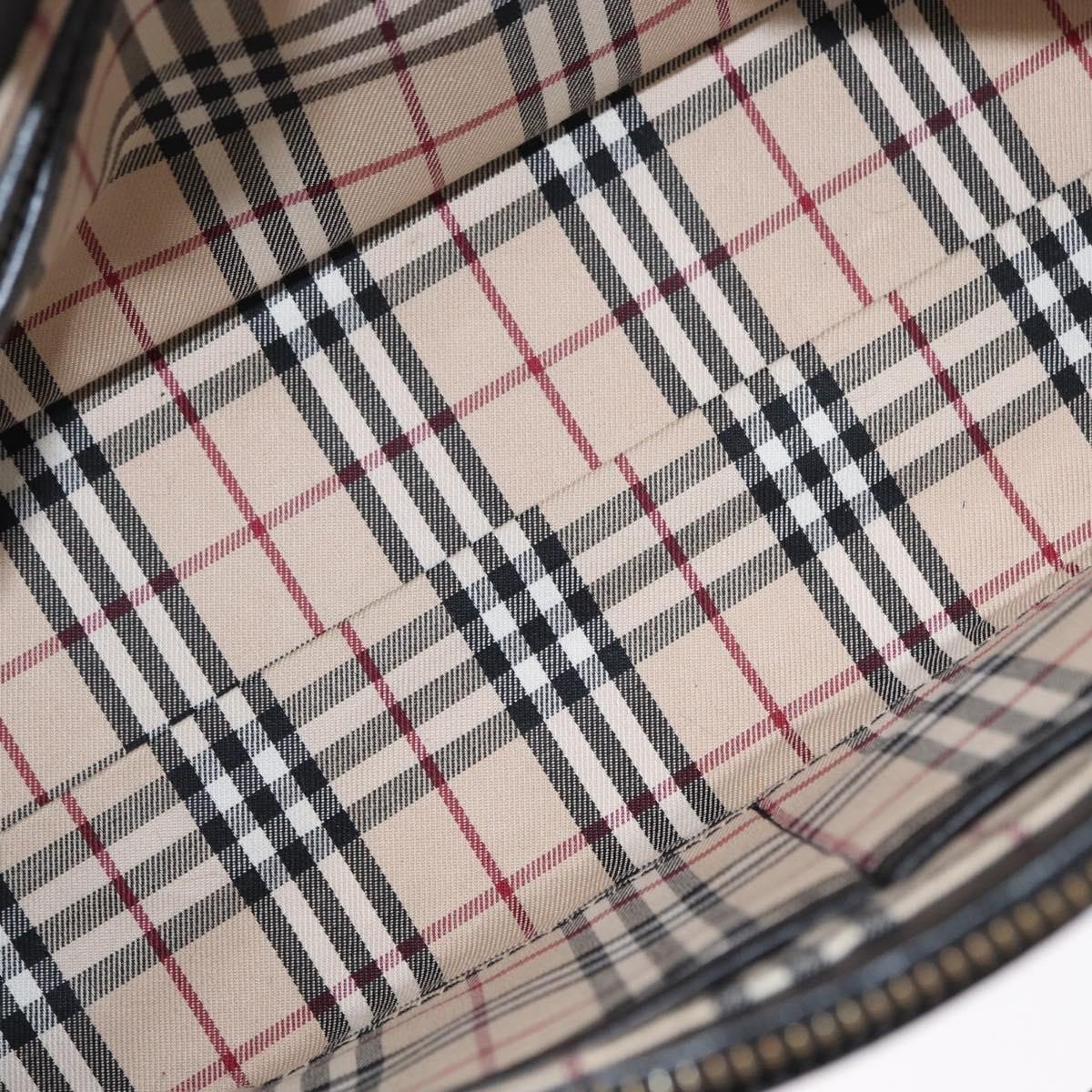 Burberry Vintage Vintage Check Coated Canvas Small