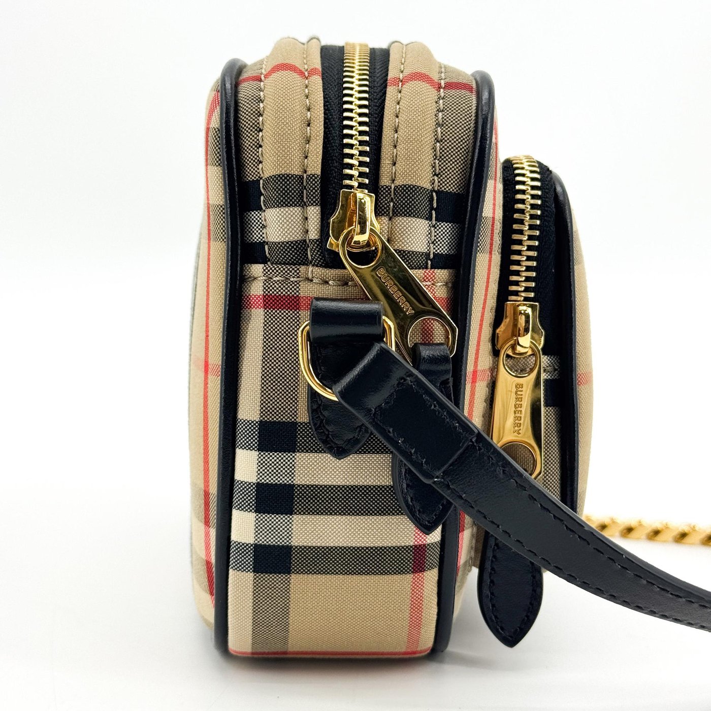 Burberry Camera Horseferry Print Coated Canvas Mini