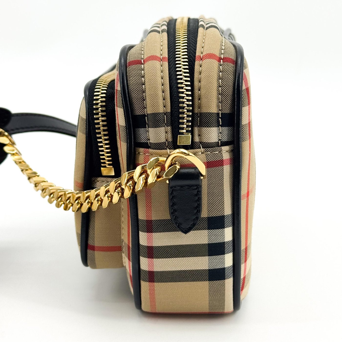 Burberry Camera Horseferry Print Coated Canvas Mini