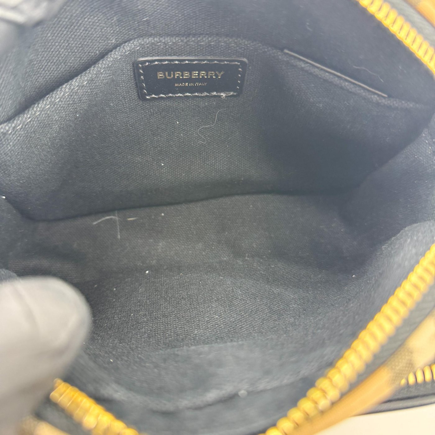 Burberry Camera Horseferry Print Coated Canvas Mini