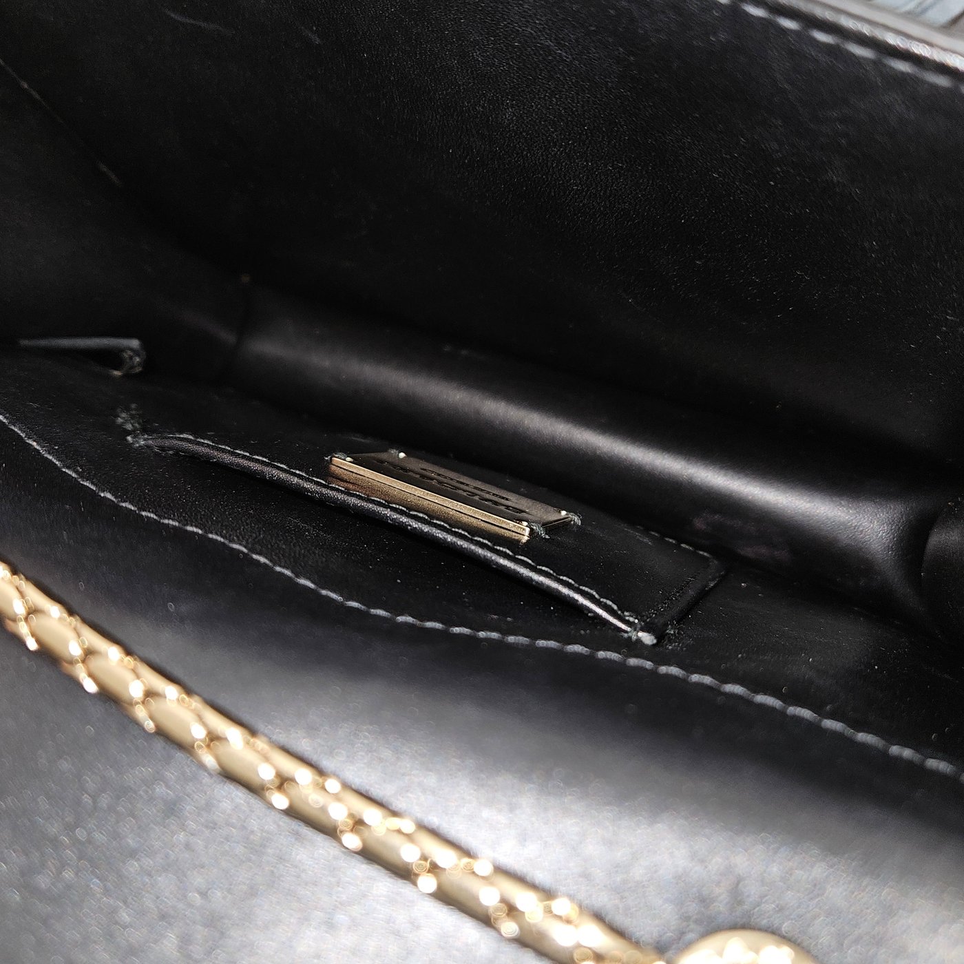 Bvlgari Serpenti Forever Striped Crossbody Bag