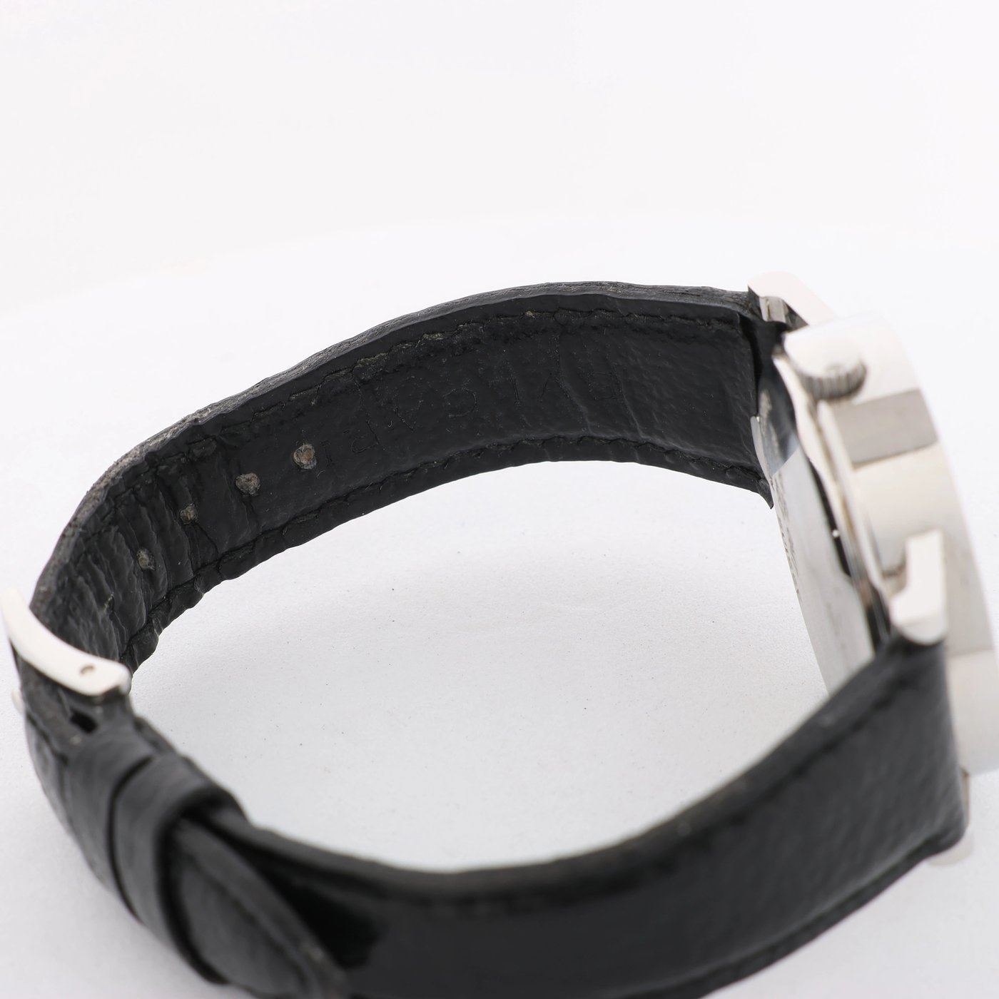 Bvlgari Bvlgari BB33SLGMT L467 SS & Leather AT Watch with Black Dial