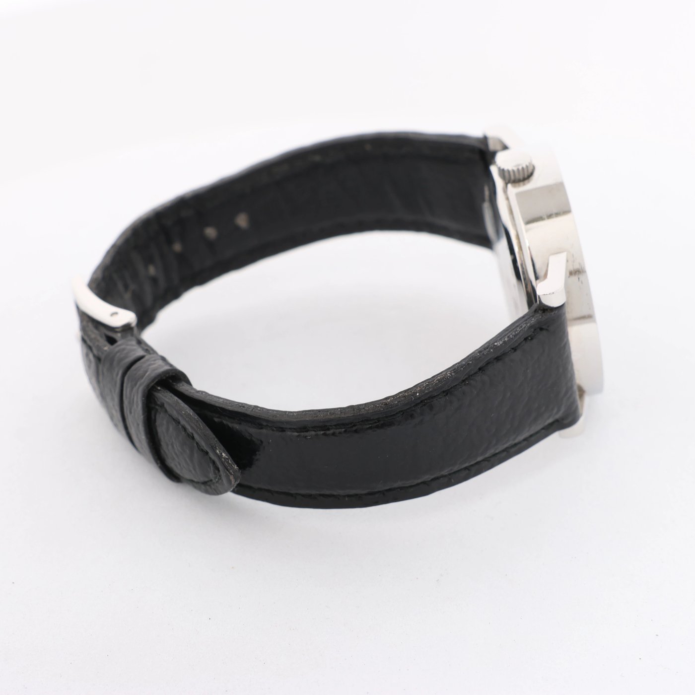 Bvlgari Bvlgari BB33SLGMT L467 SS & Leather AT Watch with Black Dial