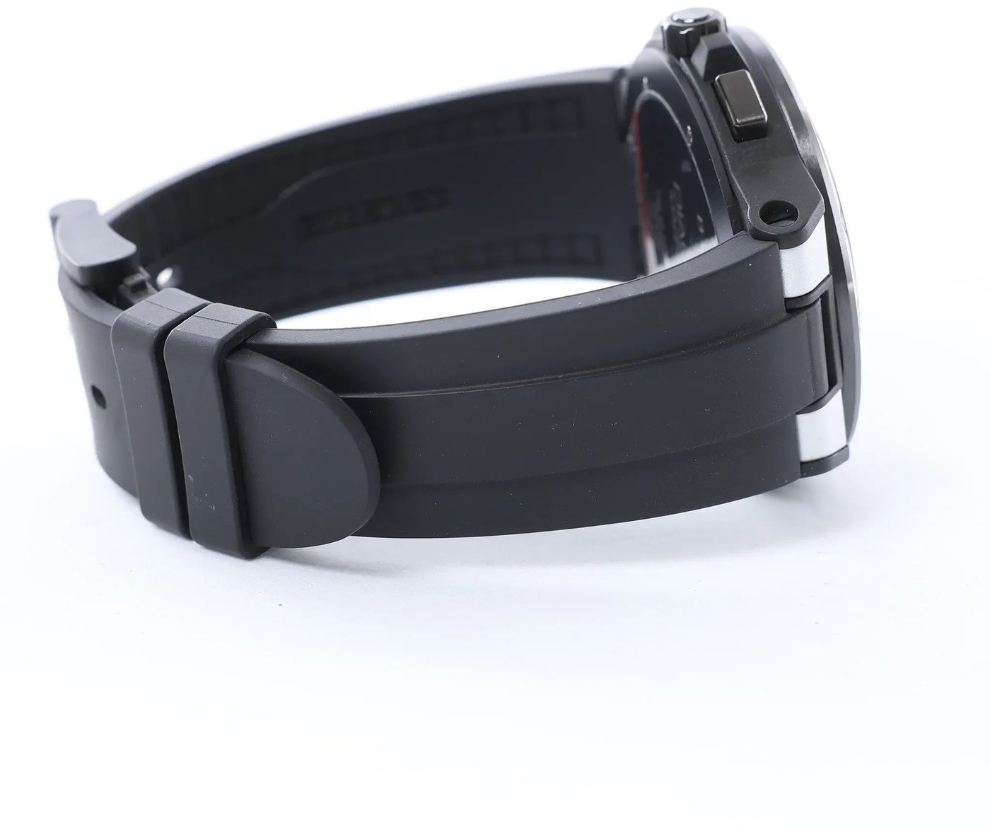 Bvlgari Diagono Magnesium DG42SMCCH PO02858 Magnesium & Rubber AT Watch with Silver Dial