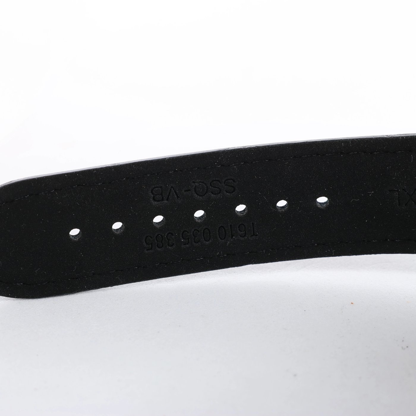 Bvlgari Bvlgari BB41SL O 0251 Manual-winding SS x Leather Watch Black Dial