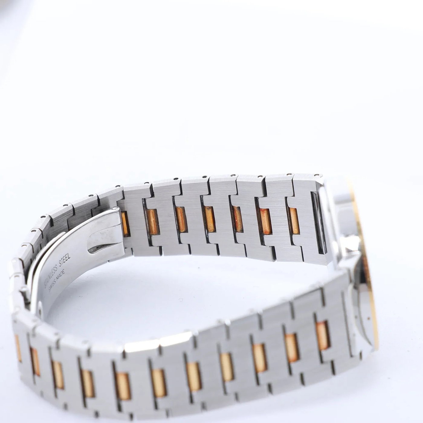 Bvlgari Bvlgari Bvlgari BB33SGD F122031 SS×YG QZ Watch with Black Dial
