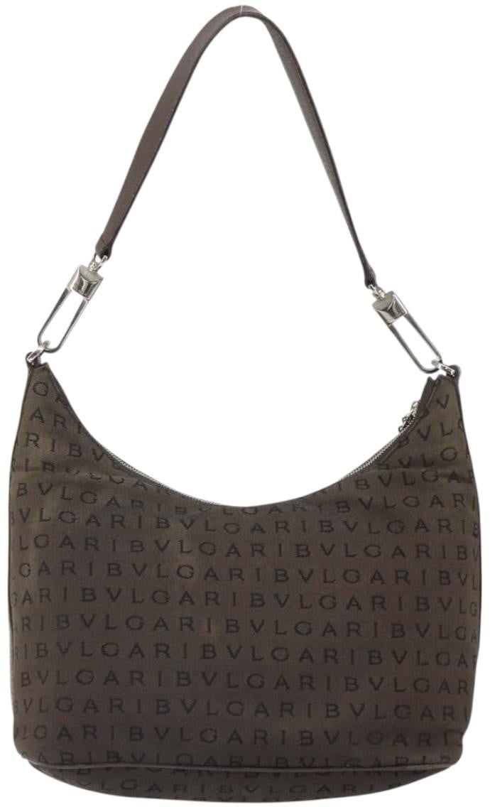 Bvlgari Logomania Canvas with Leather