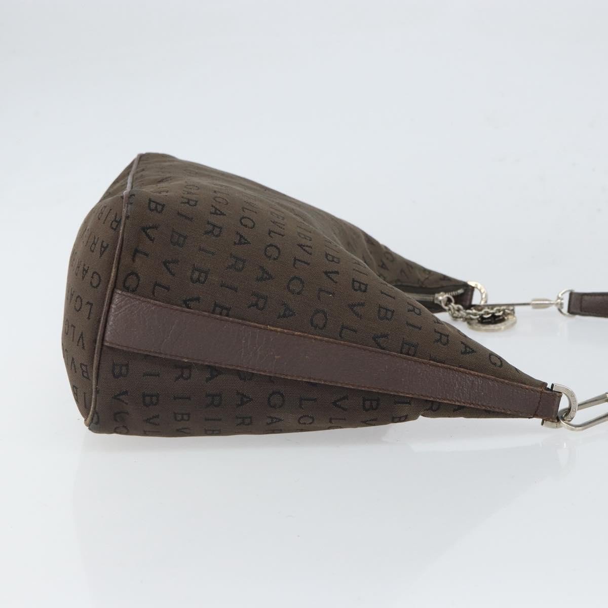Bvlgari Logomania Canvas with Leather