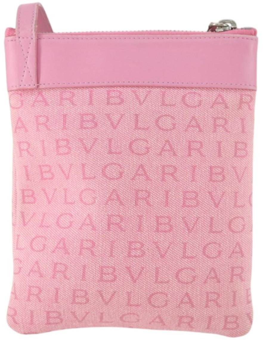 Bvlgari Logomania Canvas with Leather