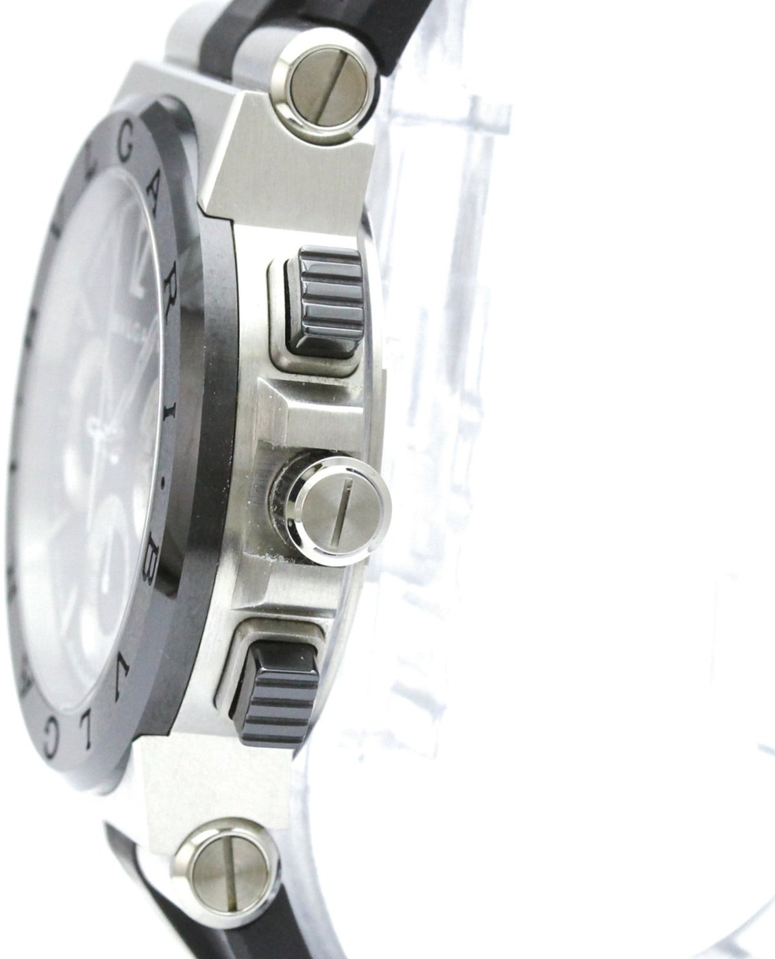 Bvlgari Diagono Chronograph Automatic Ceramic with Stainless Steel and Rubber 37