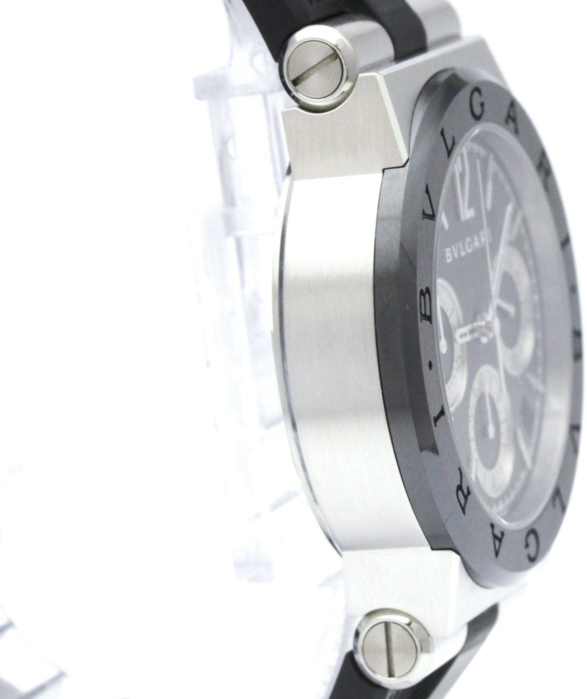 Bvlgari Diagono Chronograph Automatic Ceramic with Stainless Steel and Rubber 37