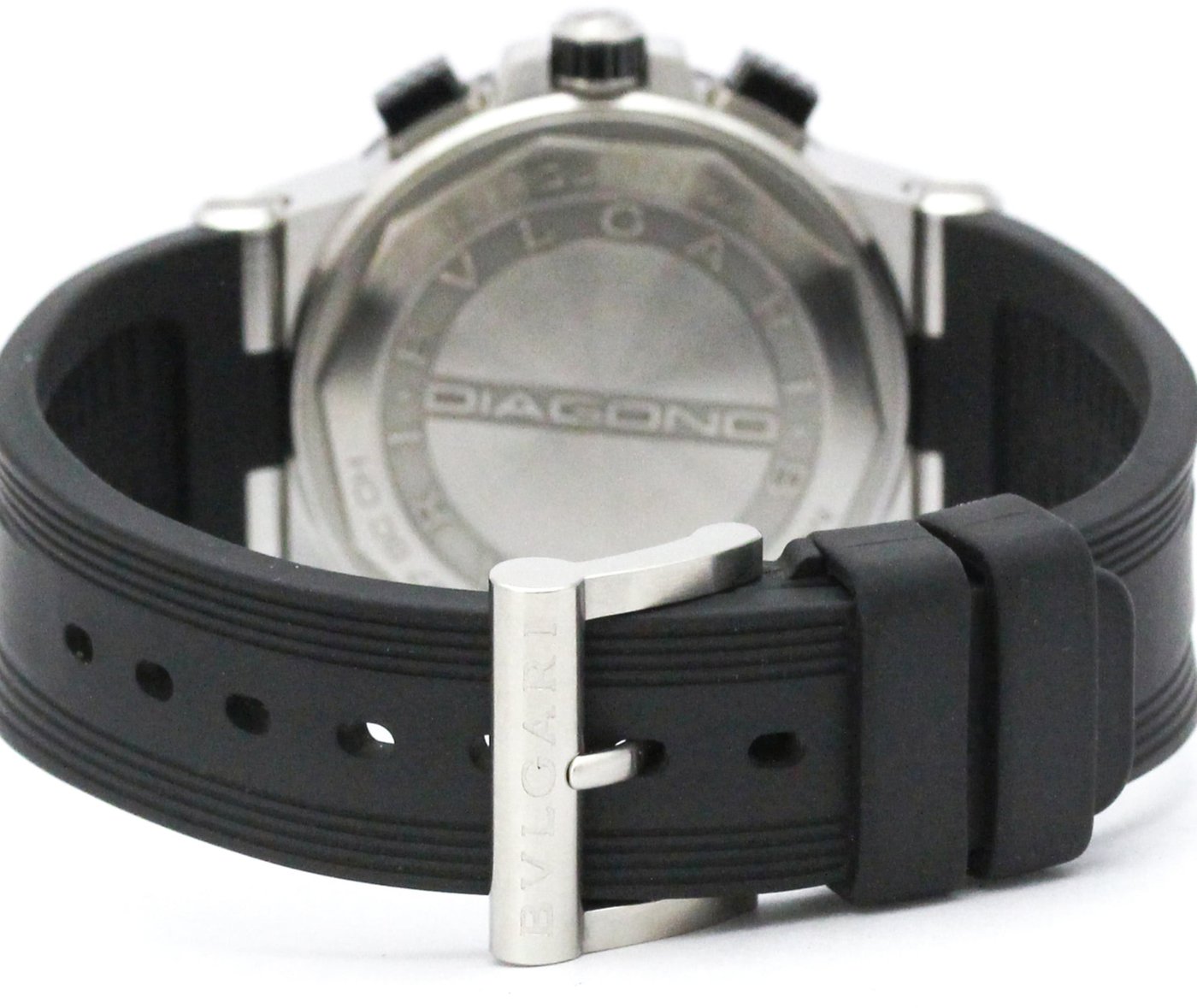 Bvlgari Diagono Chronograph Automatic Ceramic with Stainless Steel and Rubber 37