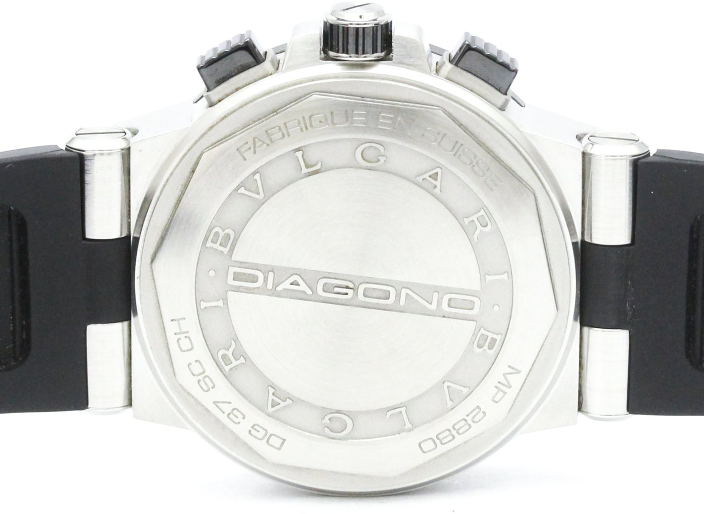 Bvlgari Diagono Chronograph Automatic Ceramic with Stainless Steel and Rubber 37