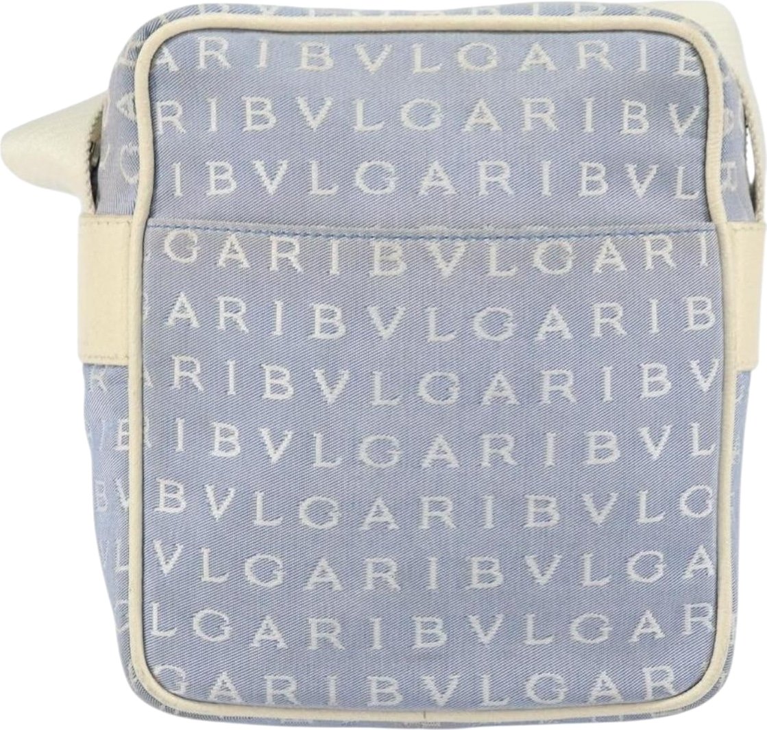 Bvlgari Logomania Canvas with Leather