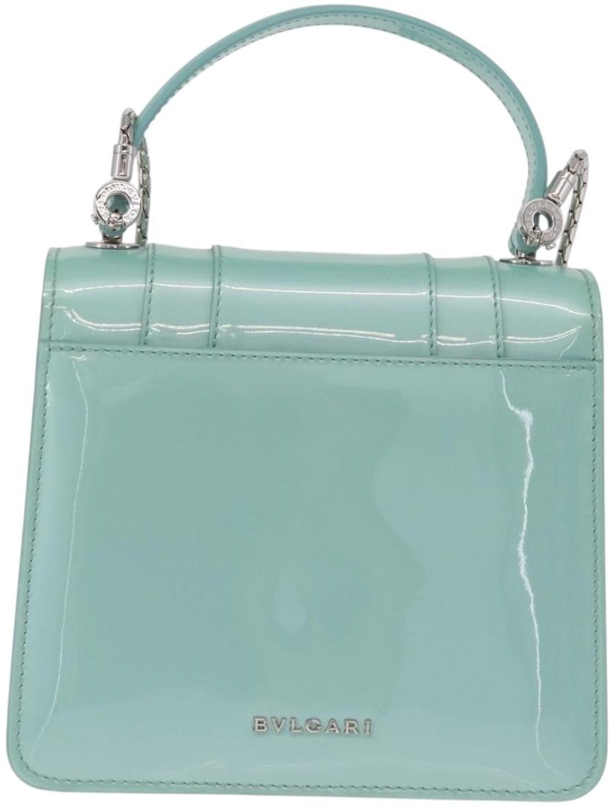 Bvlgari Serpenti Forever Top Handle Patent Small