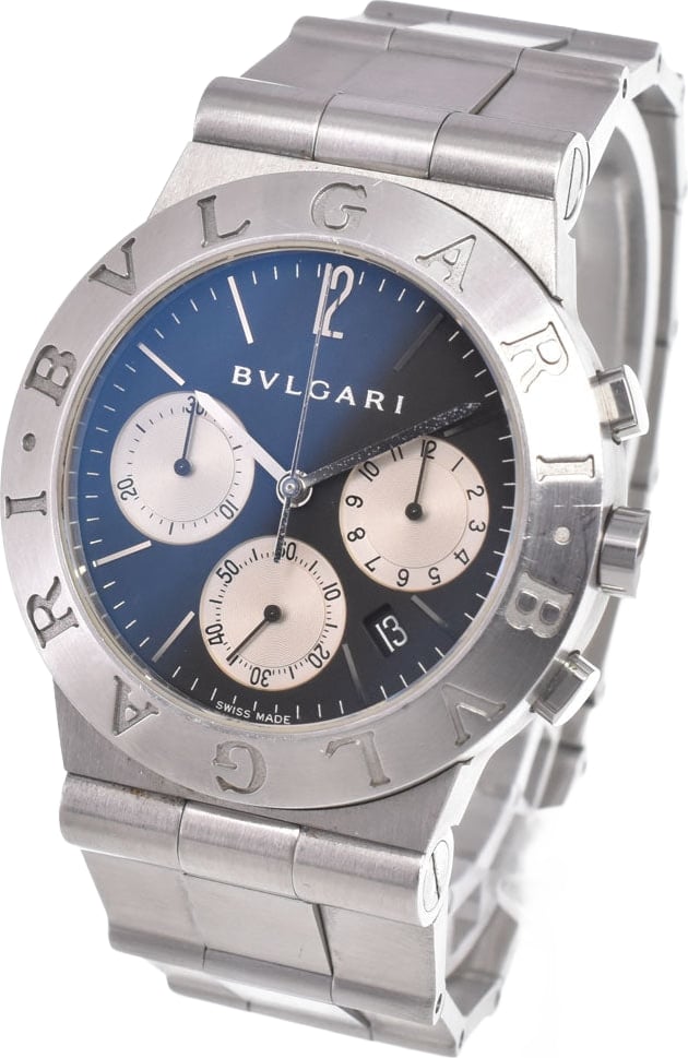 Bvlgari Diagono Chronograph Quartz Stainless Steel 35