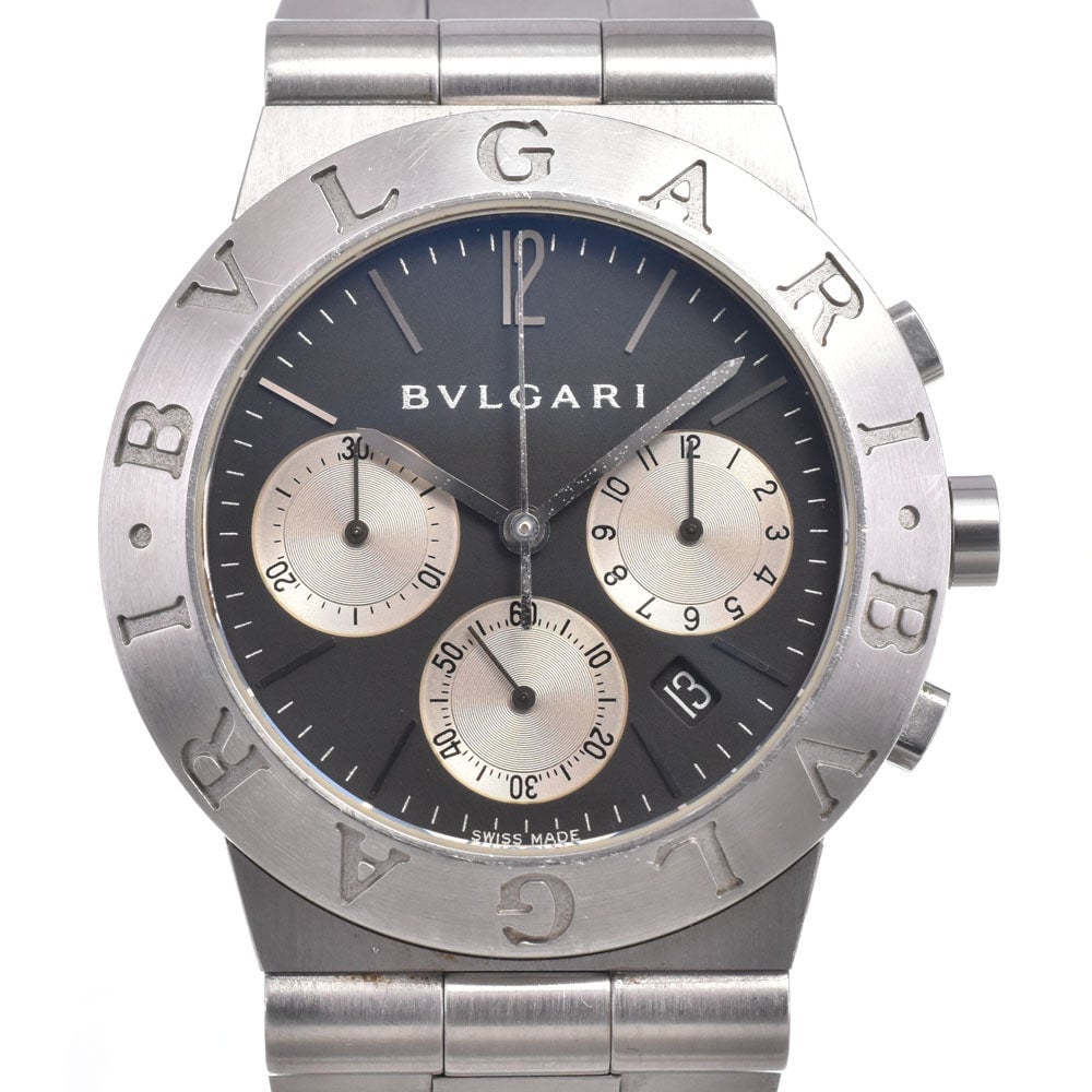Bvlgari Diagono Chronograph Quartz Stainless Steel 35