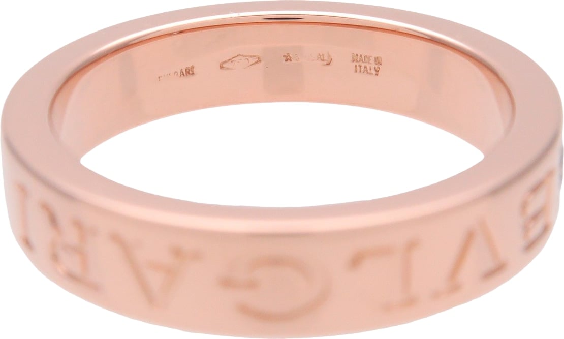 Bvlgari B.Zero1 Essential Logo Band 18K Rose Gold