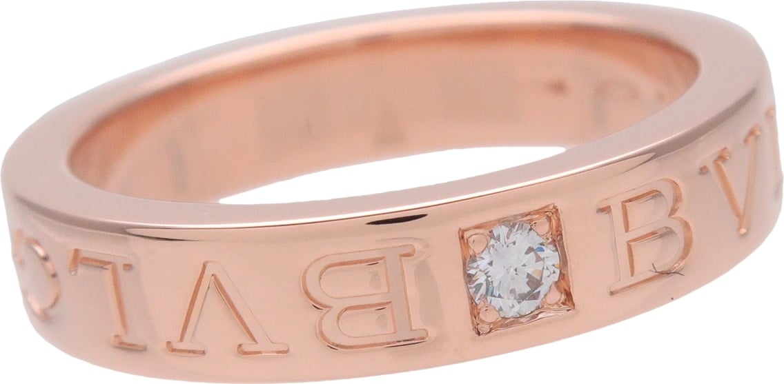 Bvlgari B.Zero1 Essential Logo Band 18K Rose Gold