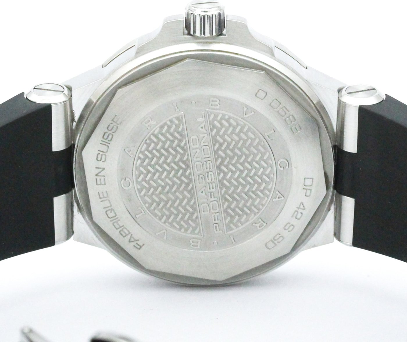 Bvlgari Diagono Automatic Stainless Steel and rubber 42
