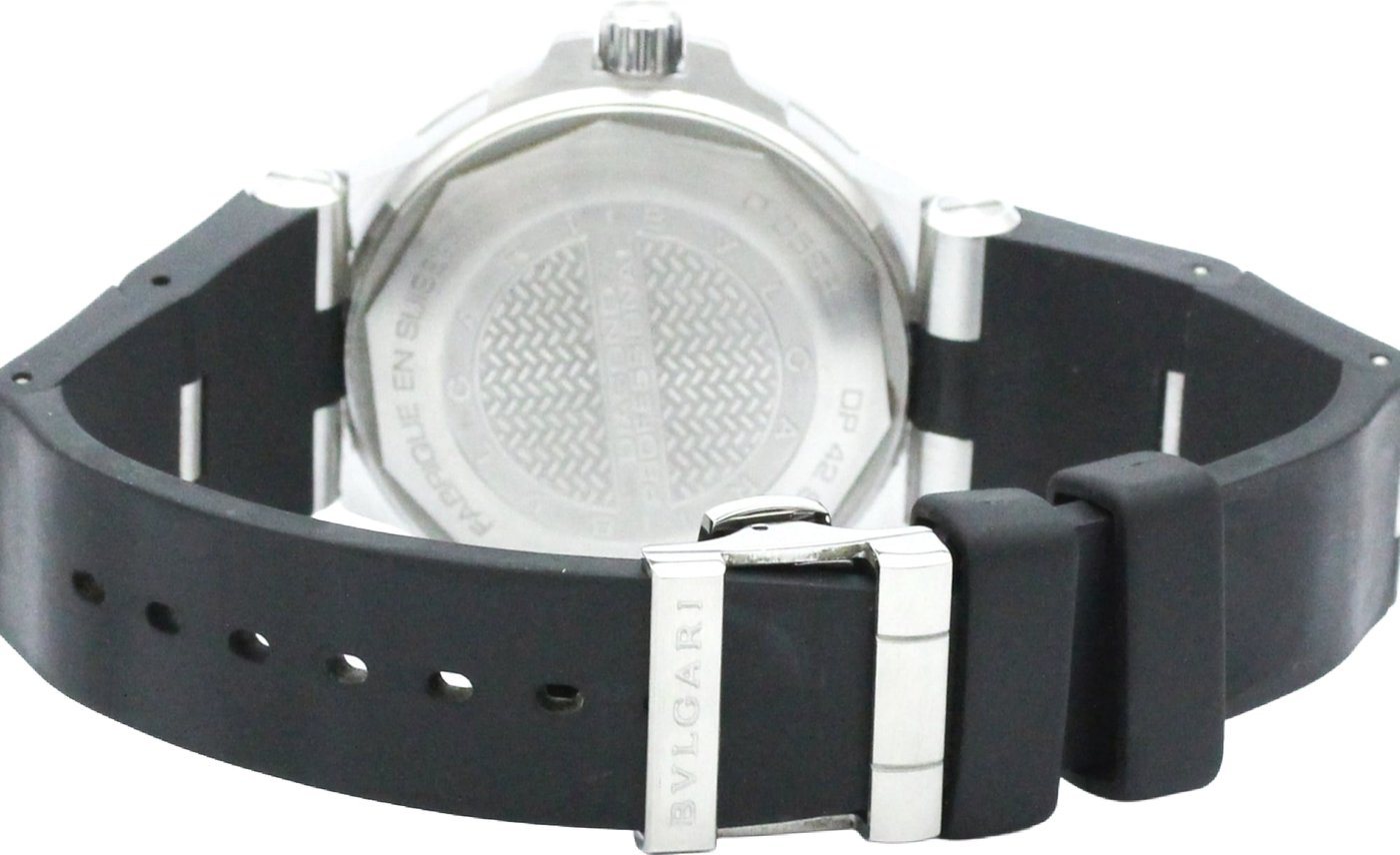 Bvlgari Diagono Automatic Stainless Steel and rubber 42