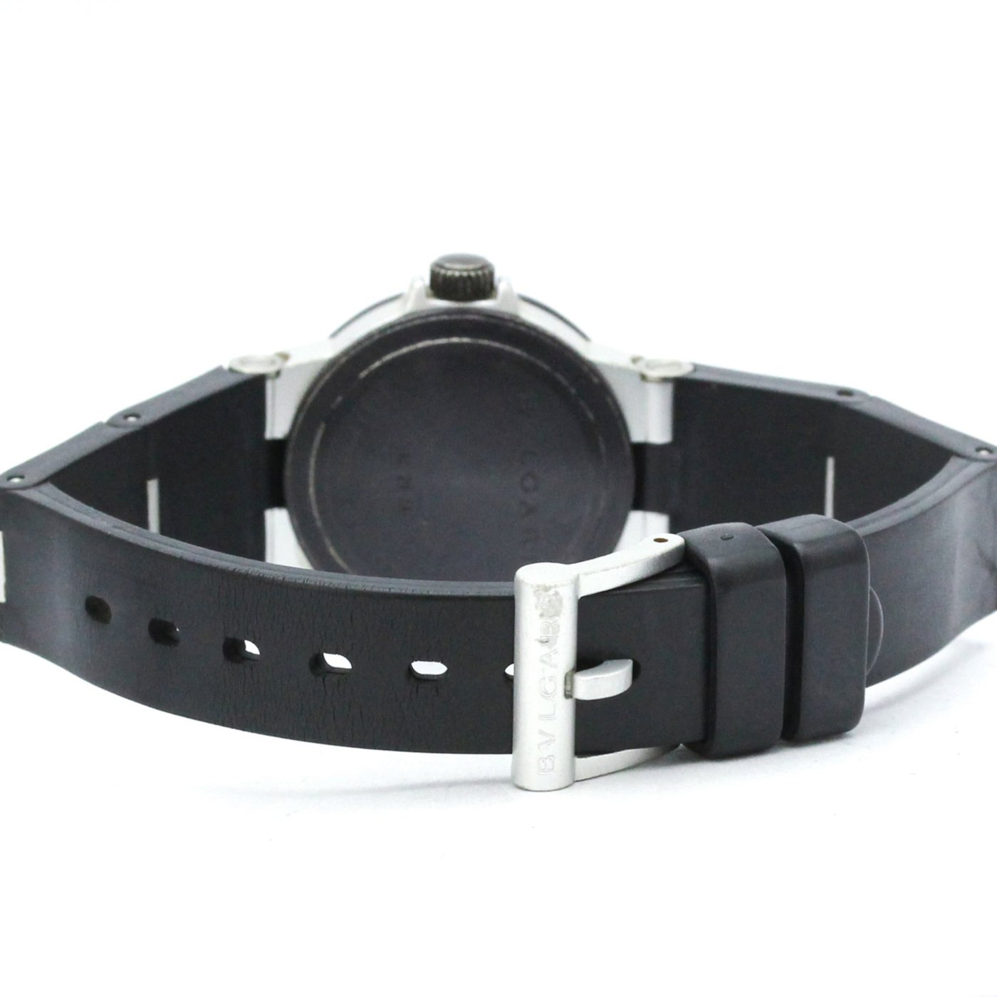 Bvlgari Diagono Quartz Aluminum and Rubber 29