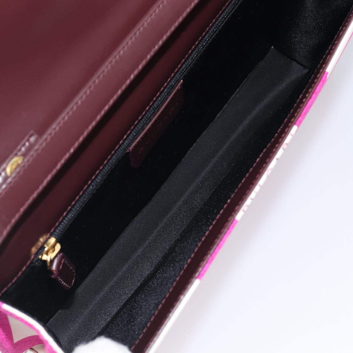 Bvlgari Clutch Canvas and Leather