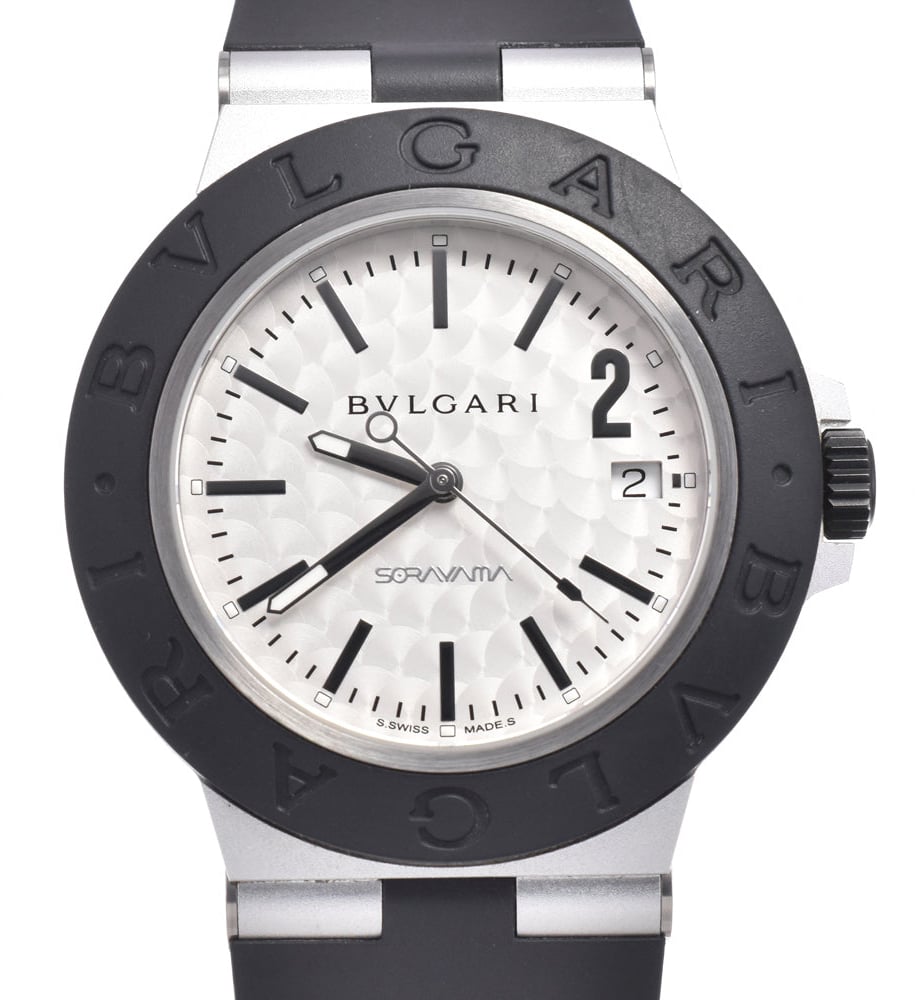 Bvlgari Aluminum Chronograph Automatic Aluminum with Titanium and Rubber 40