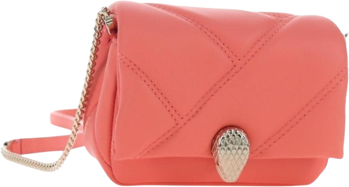 Bvlgari Serpenti Cabochon Diagonal Quilted Leather Micro