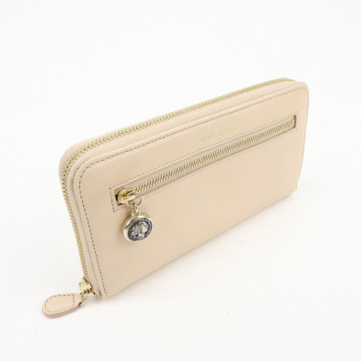 Bvlgari Serpenti Forever Zip Around Leather Long