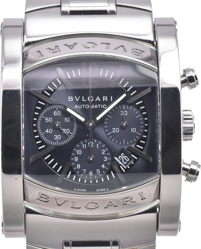 Bvlgari Assioma Chronograph Automatic Stainless Steel 34