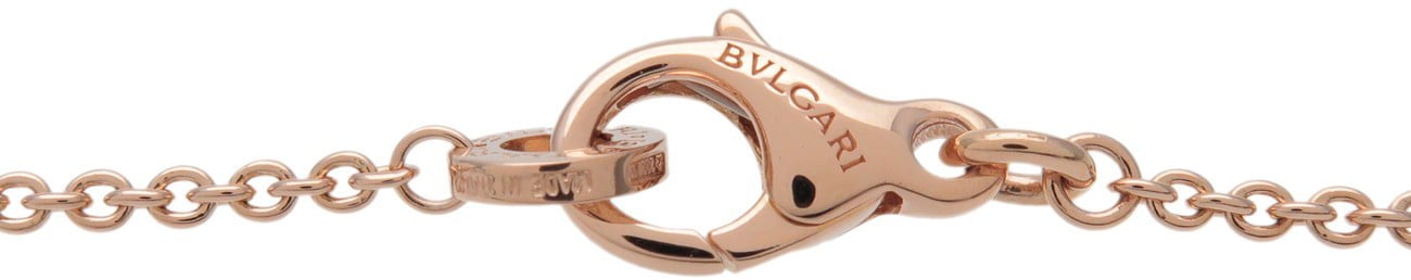 Bvlgari B.Zero1 Pendant 18K Rose Gold and Ceramic with Diamonds