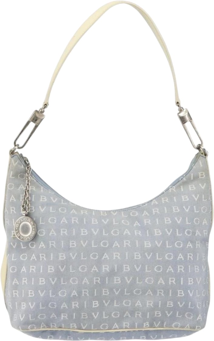 Bvlgari Logomania Canvas with Leather