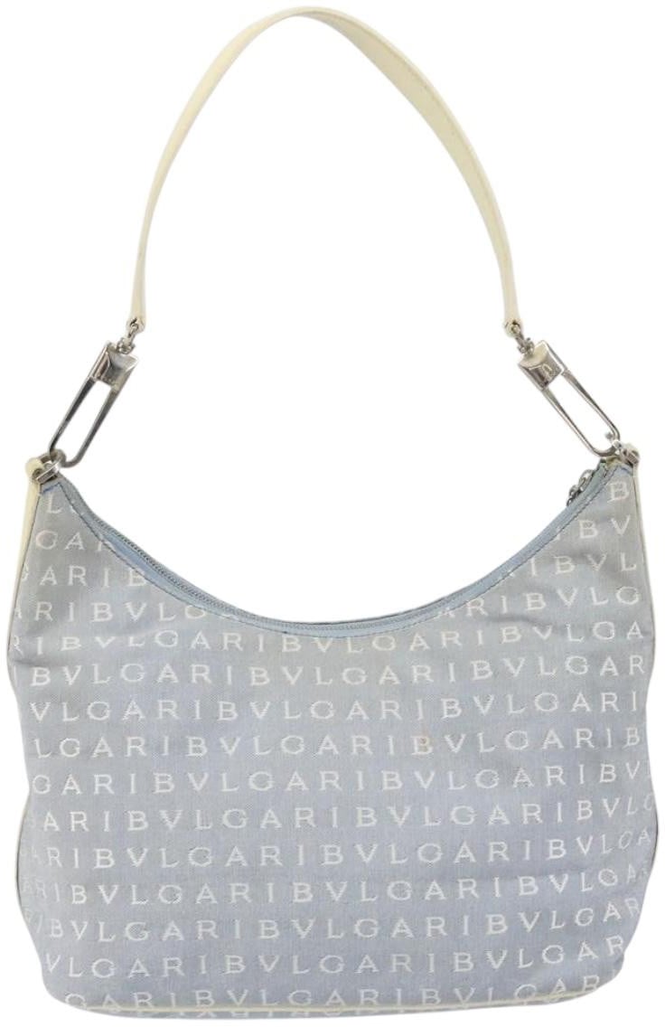 Bvlgari Logomania Canvas with Leather