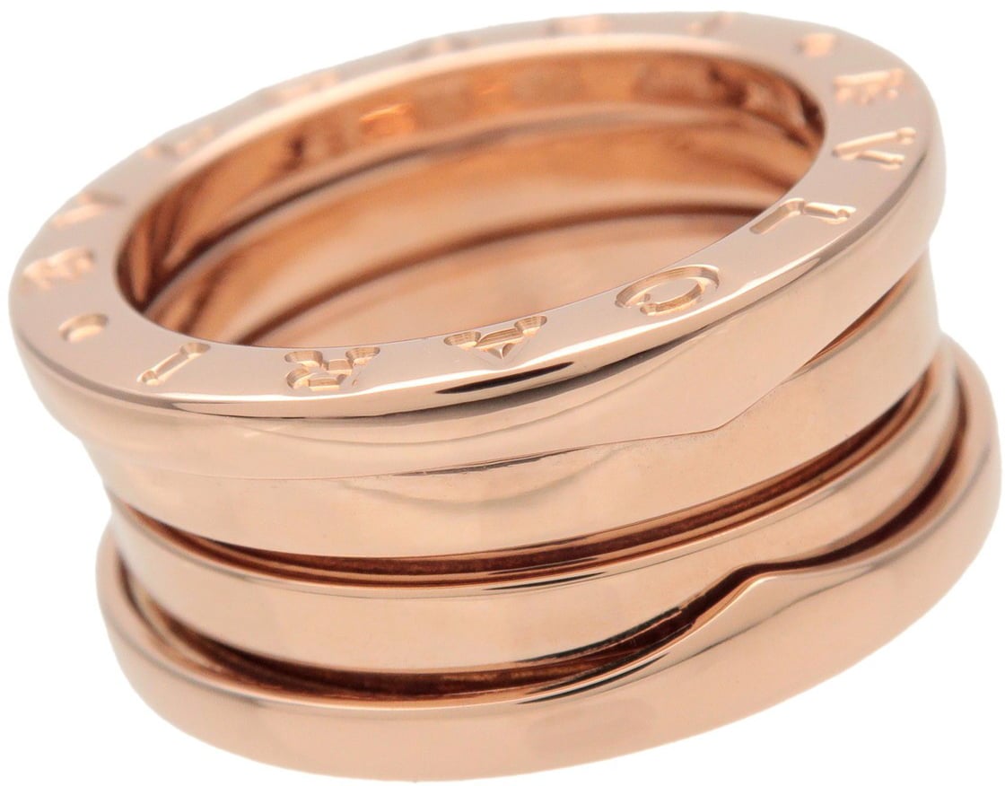 Bvlgari B.Zero1 Three Band 18K Rose Gold