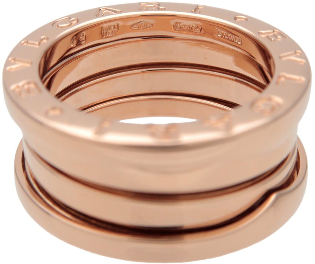 Bvlgari B.Zero1 Three Band 18K Rose Gold