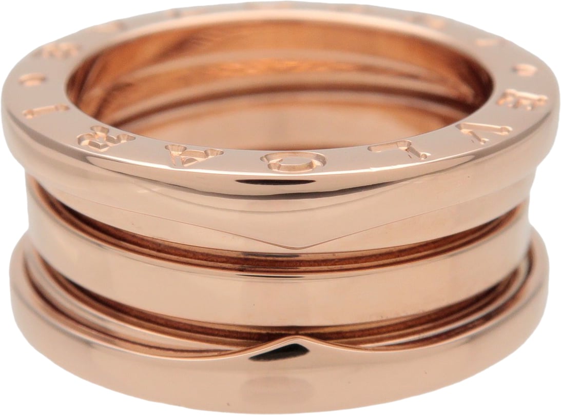 Bvlgari B.Zero1 Three Band 18K Rose Gold