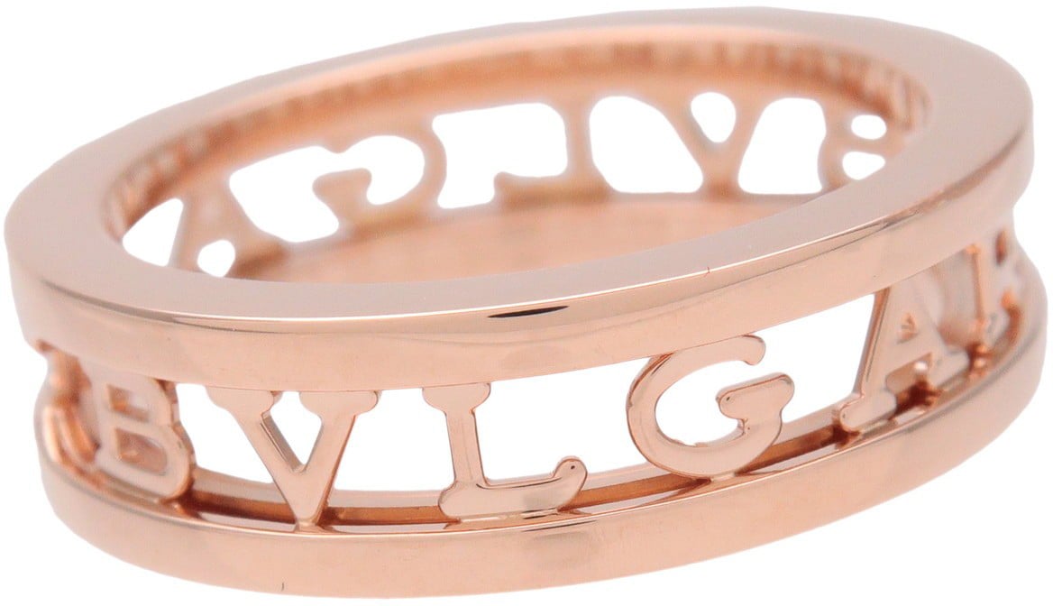 Bvlgari B.Zero1 Logo Openwork 18K Rose Gold