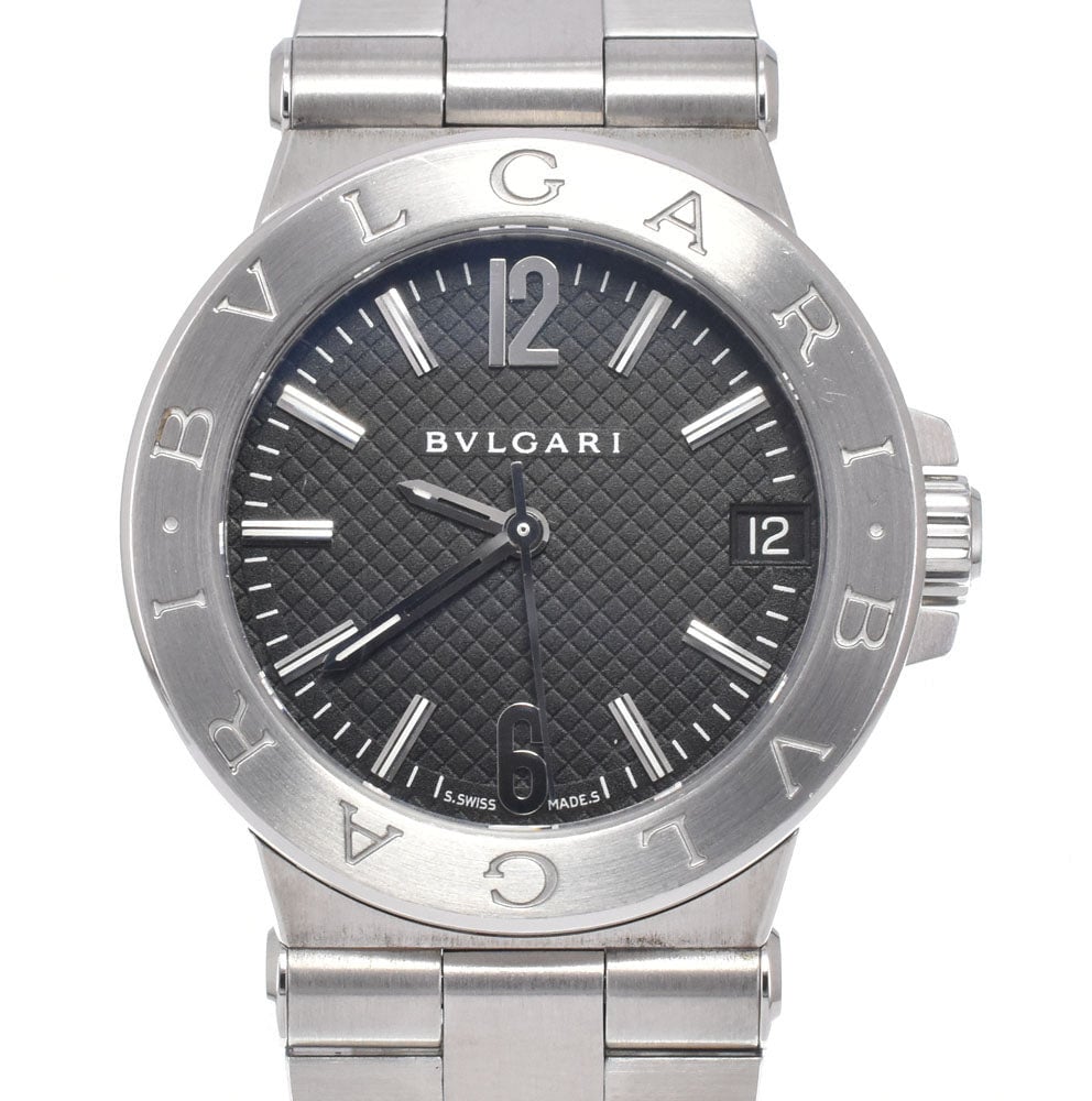 Bvlgari Diagono Quartz Stainless Steel 30