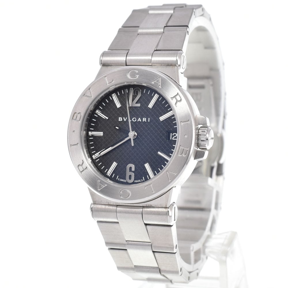 Bvlgari Diagono Quartz Stainless Steel 30