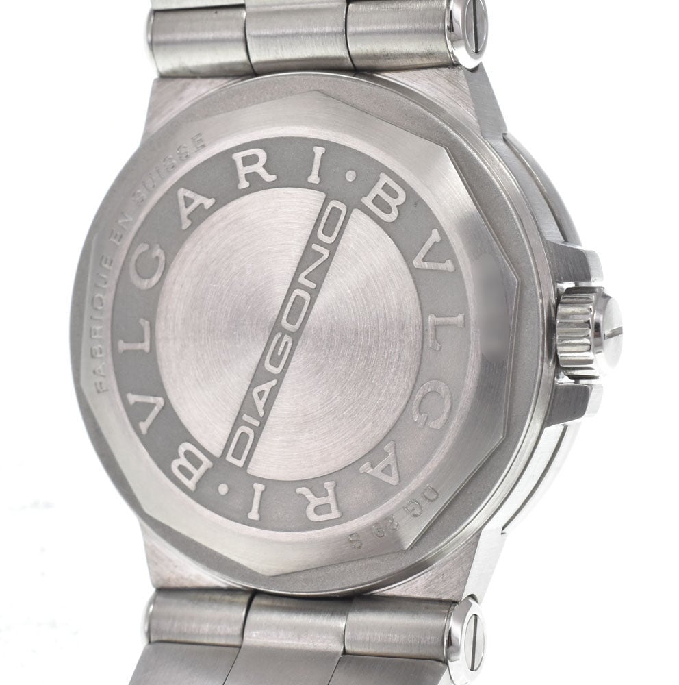 Bvlgari Diagono Quartz Stainless Steel 30